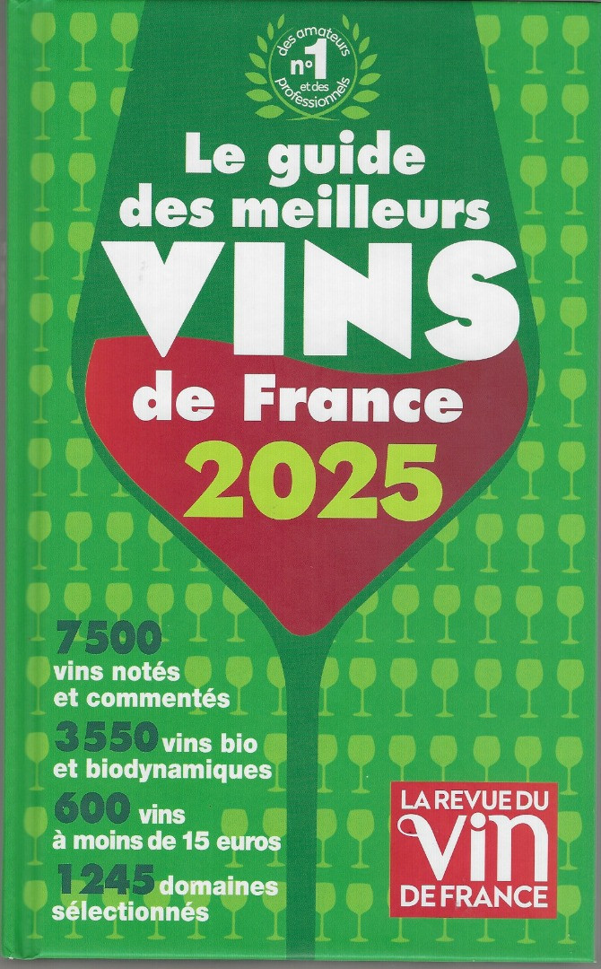 Guide RVF 2025 "Le guide des meilleurs vins de France" - 2024/09